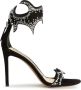 Alexandre Vauthier Betsy 105mm crystal-embellished sandals Black - Thumbnail 1