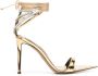 Alexandre Vauthier crystal-embellished sandals Gold - Thumbnail 1