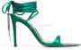 Alexandre Vauthier crystal-tassel strappy sandals Green - Thumbnail 1