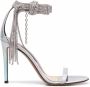 Alexandre Vauthier Diana 100mm crystal-embellished sandals Silver - Thumbnail 1