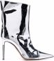Alexandre Vauthier pointed-toe 105mm ankle boots Silver - Thumbnail 1