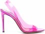 Alexandre Vauthier transparent slingback sandals Pink - Thumbnail 1