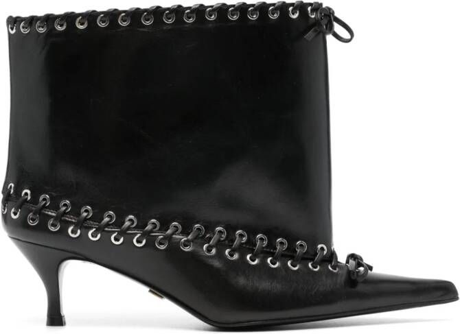 ALL IN 60mm ankle boots Black