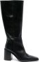 ALOHAS Berta 80mm leather boots Black - Thumbnail 1