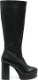 ALOHAS Joanna 115mm leather boots Black - Thumbnail 1