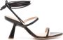 ALOHAS Kendra 65mm leather sandals Black - Thumbnail 1