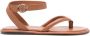 ALOHAS Seneca leather sandals Brown - Thumbnail 1