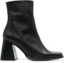 ALOHAS South 80mm leather ankle boots Black - Thumbnail 1