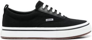 AMBUSH lace-up flatform sneakers Black