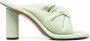AMBUSH open-toe twisted strap sandals Green - Thumbnail 1
