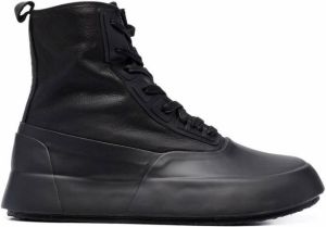 AMBUSH vulcanized high-top sneakers Black
