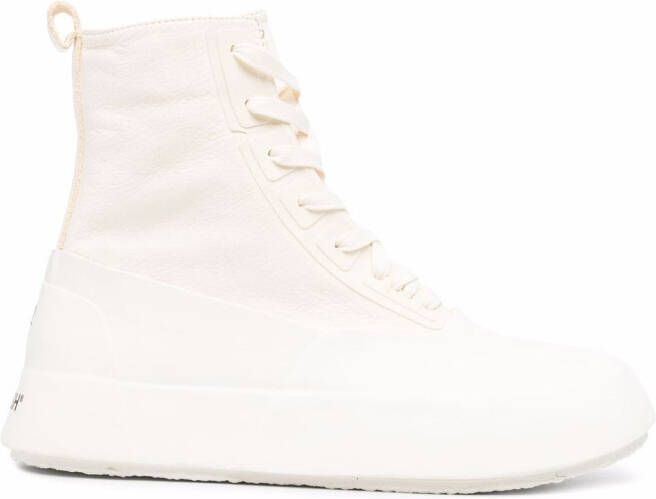 AMBUSH vulcanized high-top sneakers White