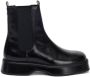AMI Paris leather Chelsea boots Black - Thumbnail 1
