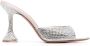 Amina Muaddi 105mm Caroline crystal-embellished sandals Silver - Thumbnail 1