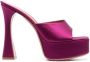 Amina Muaddi Dalida 140mm sandals Pink - Thumbnail 1