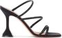 Amina Muaddi Gilda 95mm crystal-embellished sandals Black - Thumbnail 1