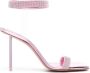 Amina Muaddi Rih 110mm crystal-embellishment sandals Pink - Thumbnail 1