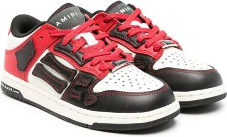 AMIRI KIDS Skel lace-up sneakers Black