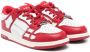 AMIRI KIDS Skel Top leather sneakers Red - Thumbnail 1