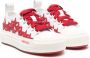 AMIRI KIDS star-patch leather sneakers White - Thumbnail 1
