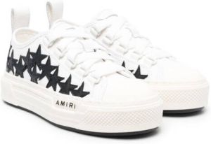 AMIRI KIDS Stars Court low-top sneakers White