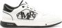 AMIRI logo-embossed leather sneakers White - Thumbnail 1