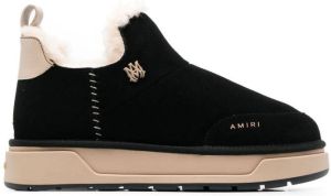 AMIRI Malibu shearling ankle boots Black
