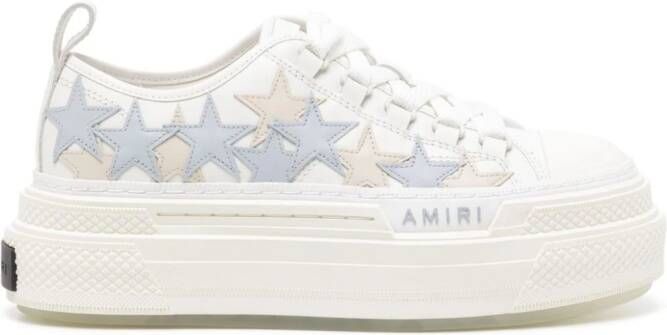 AMIRI Platform Stars Court leather sneakers White