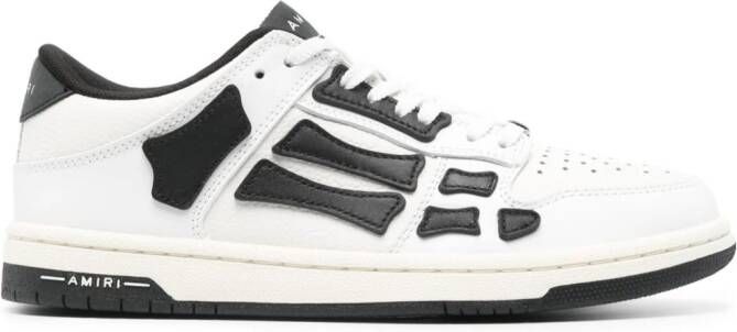 AMIRI Skel leather sneakers White