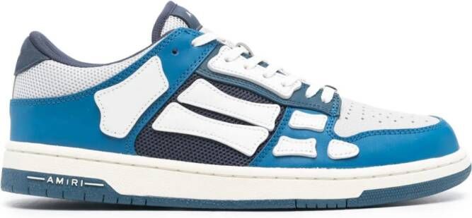 AMIRI Skeltop Low leather sneakers Blue
