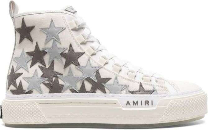 AMIRI Stars Court high-top sneakers Neutrals