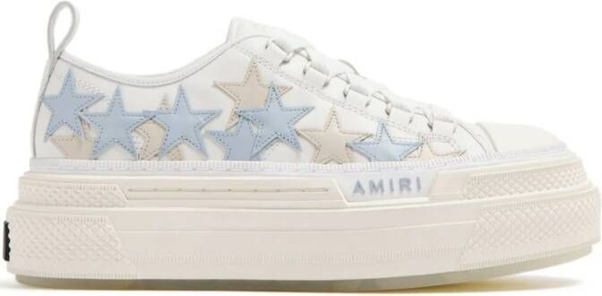 AMIRI Stars Court platform sneakers White