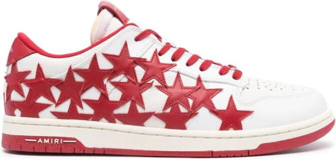 AMIRI Stars Low leather sneakers Red