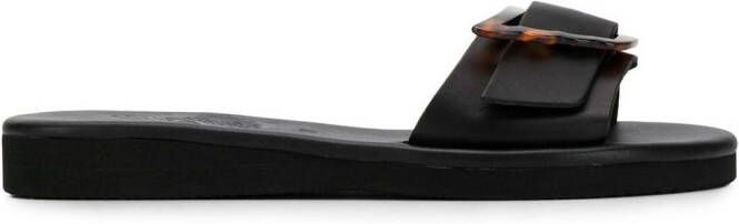 Ancient Greek Sandals Aglaia sandals Black