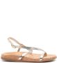 Ancient Greek Sandals Aimilia leather sandals Gold - Thumbnail 1