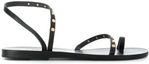 Ancient Greek Sandals Apli studded sandals Black