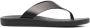 Ancient Greek Sandals Charys Comfort leather flip-flops Black - Thumbnail 1