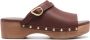 Ancient Greek Sandals Classic Clog slingback sandals Brown - Thumbnail 1