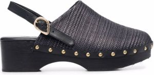Ancient Greek Sandals classic closed clogs Black
