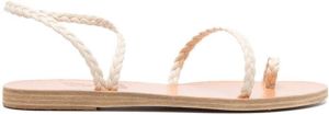 Ancient Greek Sandals Eleftheria braided-strap sandals White