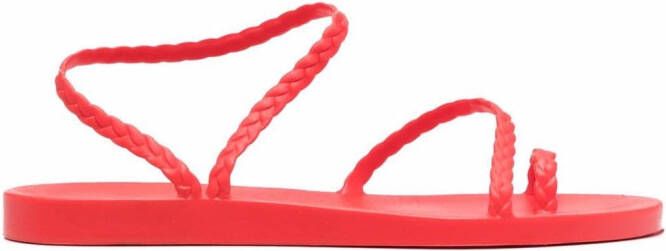 Ancient Greek Sandals Eleftheria jelly sandals Red