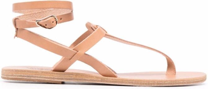 Ancient Greek Sandals Estia T-bar leather sandals Neutrals