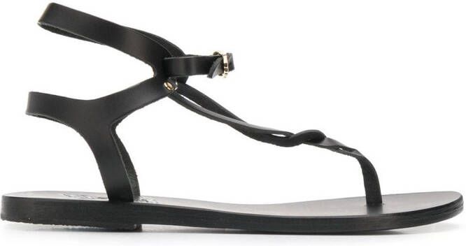 Ancient Greek Sandals Ismene sandals Black