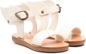 ANCIENT GREEK SANDALS KIDS Ikaria open-toe sandals White