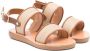 ANCIENT GREEK SANDALS KIDS Little Clio leather sandals Neutrals - Thumbnail 1