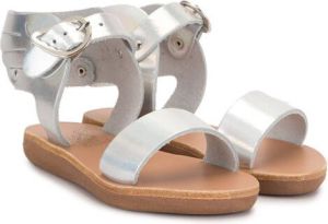 ANCIENT GREEK SANDALS KIDS Little Ikaria sandals Silver