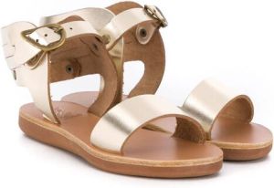 ANCIENT GREEK SANDALS KIDS Little Ikaria soft sandals Gold