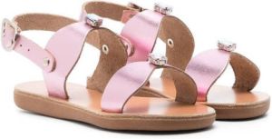 ANCIENT GREEK SANDALS KIDS Little Stella soft sandals Pink