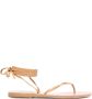 Ancient Greek Sandals leather ankle-tie sandals Neutrals - Thumbnail 1