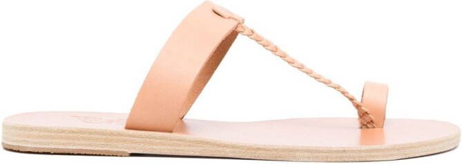 Ancient Greek Sandals leather toe-strap sandals Neutrals